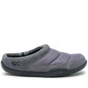 KURU Men's Slate Grey Comfort Orthopedic Slipper Shoe Size 8.5